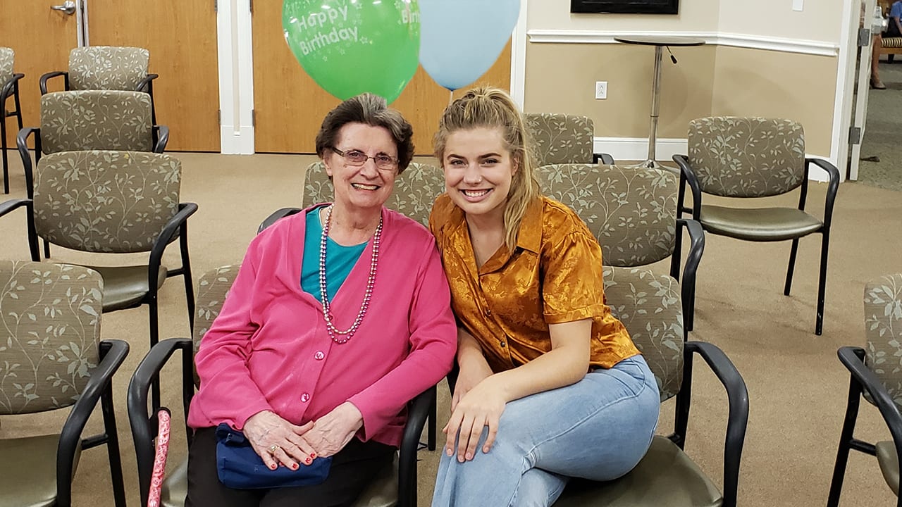 Trish and Granddaughter Mary