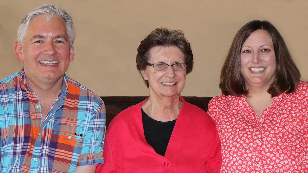 Our Story: The Three of Us on Trish's 80th Birthday